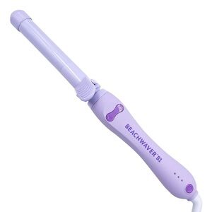 Beachwaver 1" Rotating Curling Iron in Pretty Pastel Lilac